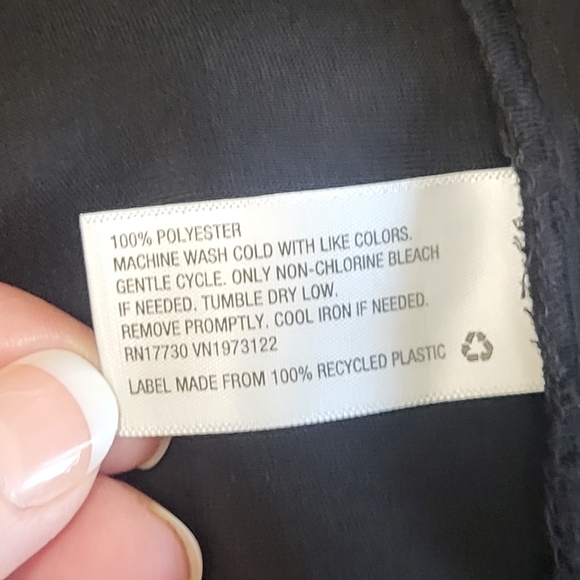 Elegant Black Slip Dress Size 2x - Picture 5 of 5